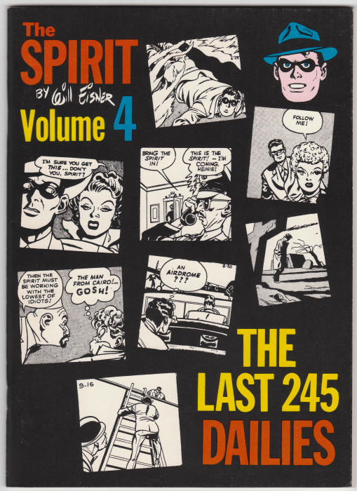 The Spirit Dailies Volume 4 front cover