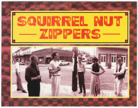 Squirrel Nut Zippers 1996 Promo Post Card