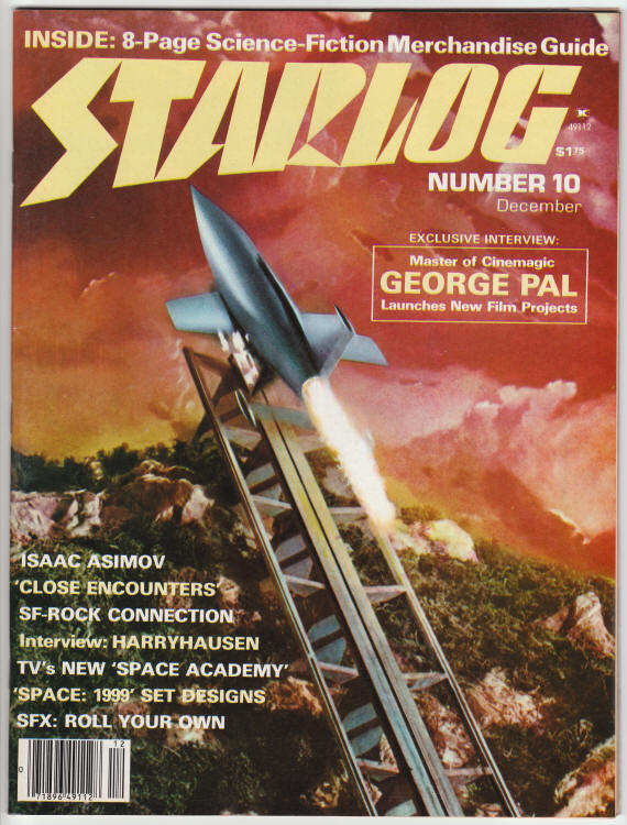 Starlog #10 front cover