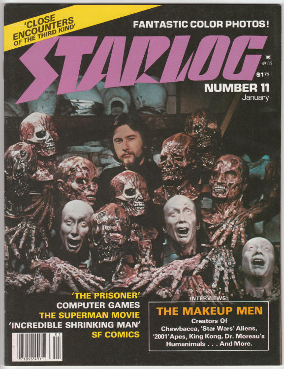Starlog #11 front cover
