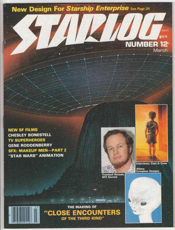 Starlog #12 front cover