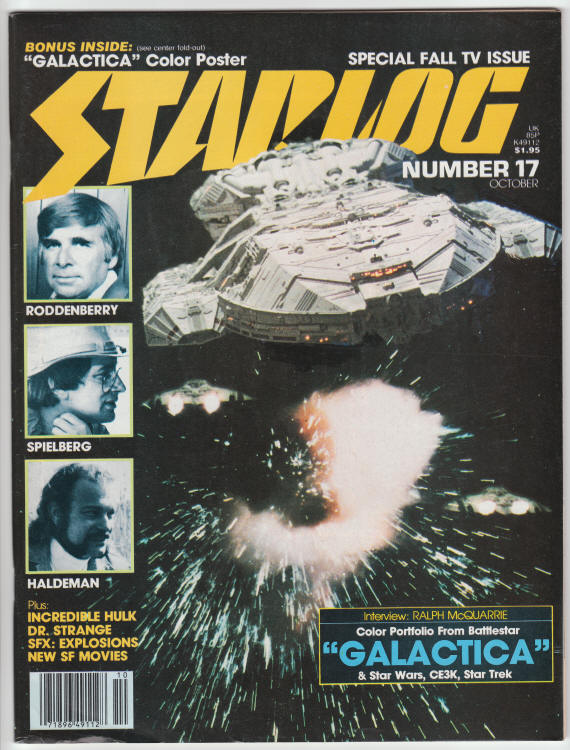 Starlog #17 front cover