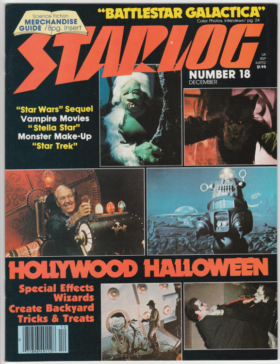 Starlog #18 front cover
