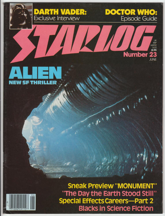 Starlog #23 front cover