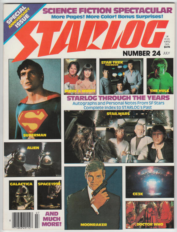 Starlog #24 front cover
