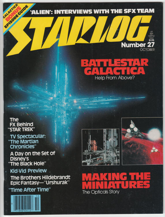 Starlog #27 front cover