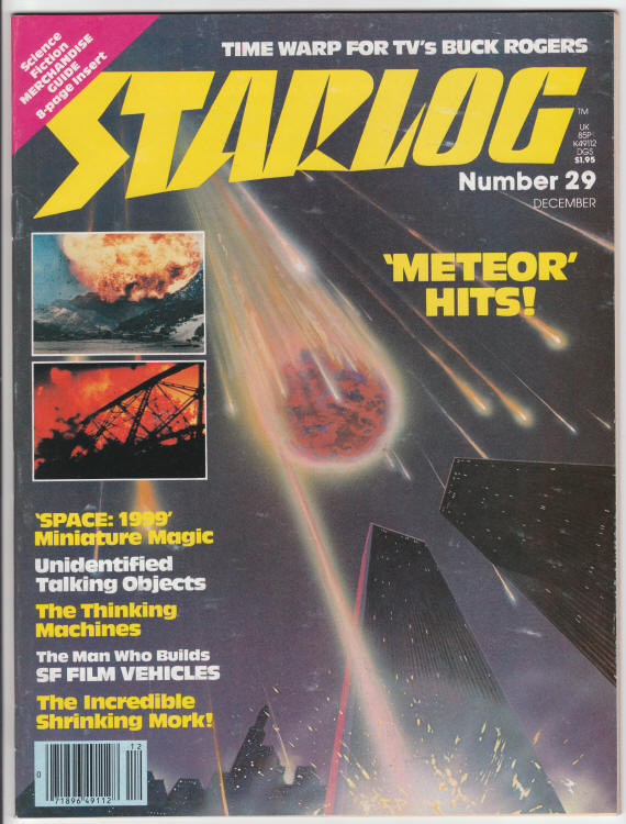 Starlog #29 front cover