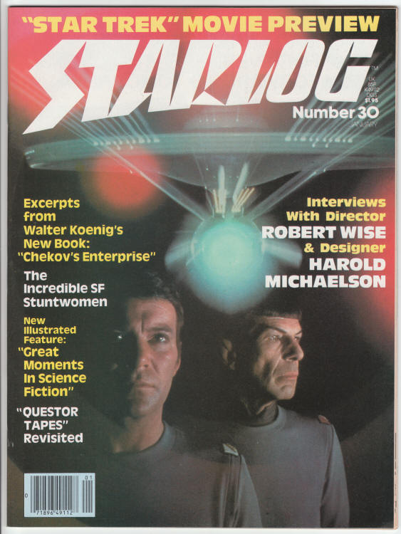 Starlog #30 front cover