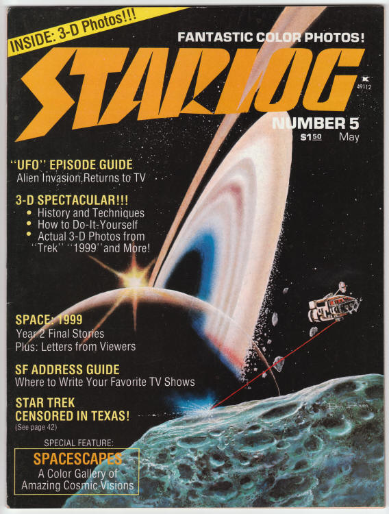 Starlog #5 front cover
