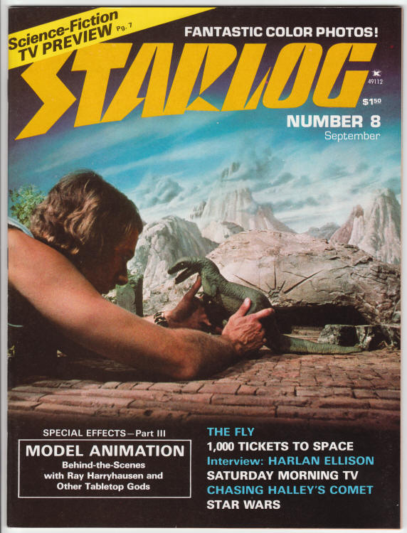 Starlog #8 front cover