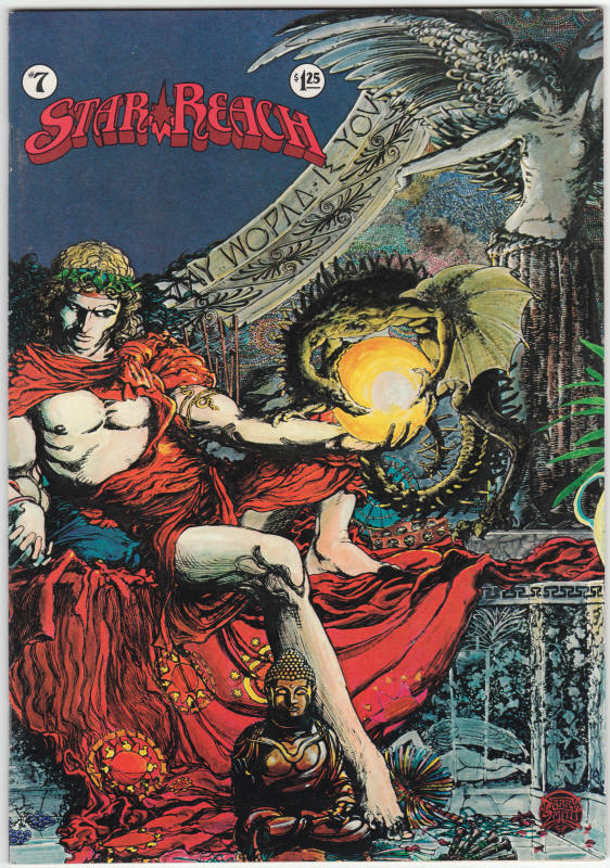 Star Reach #7 front cover Barry Smith Artwork
