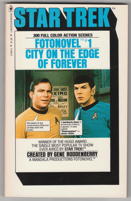 Star Trek Fotonovel 1 front cover