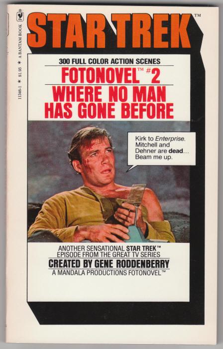 Star Trek Fotonovel 2 front cover