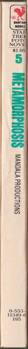 Star Trek Fotonovel 5 spine
