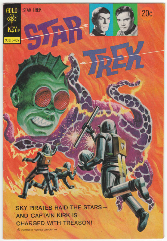 Star Trek Gold Key Comics #24 front cover
