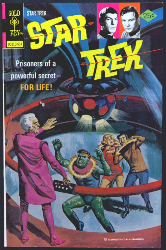 Star Trek 31 Gold Key Comics front cover