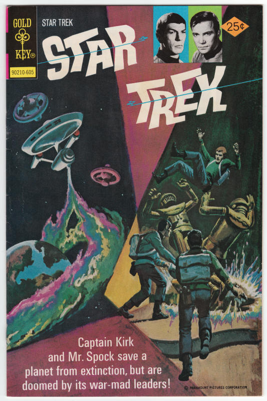 Star Trek #37 Gold Key Comics front cover