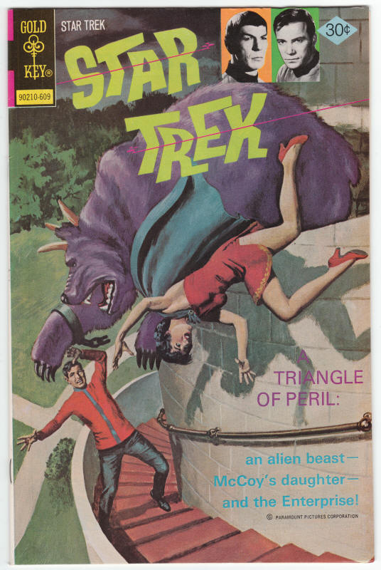 Star Trek #40 Gold Key Comics front cover