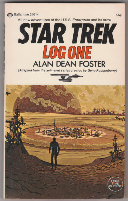 Star Trek Log One Alan Dean Foster front cover