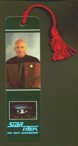 Captain Picard Star Trek TNG Bookmark