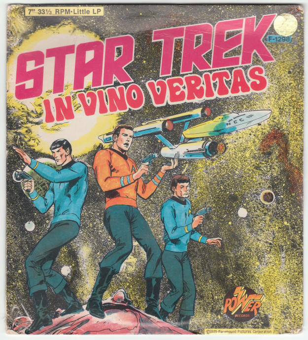 Star Trek Power Records 1975 In Vino Veritas front