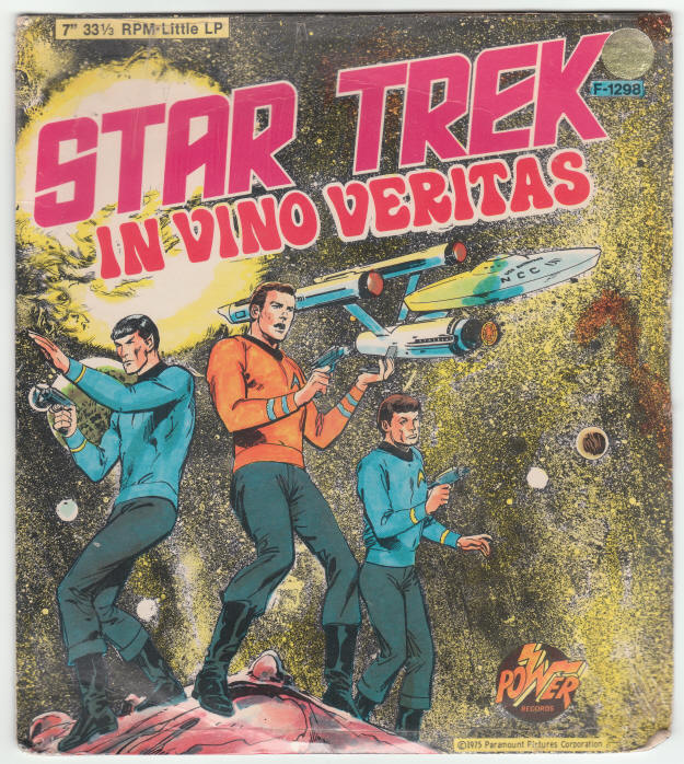 Star Trek Power Records 1975 In Vino Veritas front