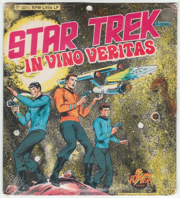 Star Trek Power Records 1975 In Vino Veritas front