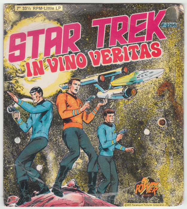 Star Trek Power Records 1975 In Vino Veritas front