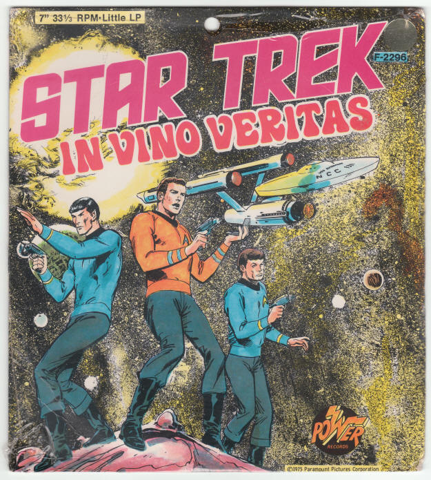 Star Trek Power Records 1975 In Vino Veritas front