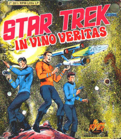 Star Trek Power Records In Vino Veritas front