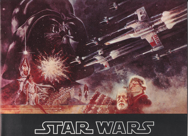 Star Wars Theatrical Movie Program front cover