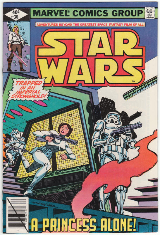 Star Wars #30 front cover