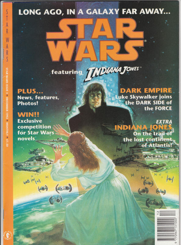 Star Wars #3 Dark Horse International Comics front cover