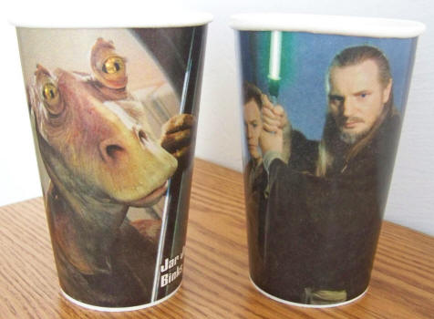 Star Wars Episode I KFC Paper Cups