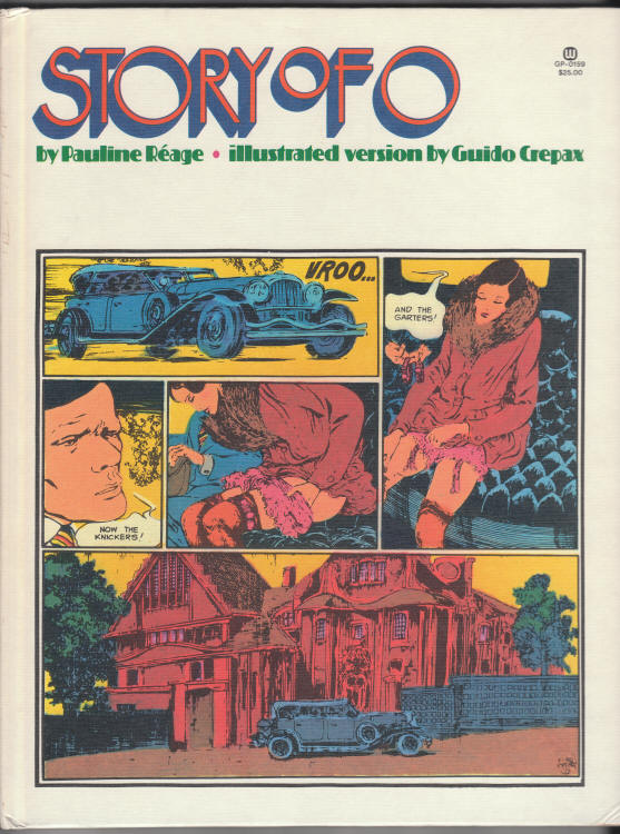 Story Of O Guido Crepax front cover