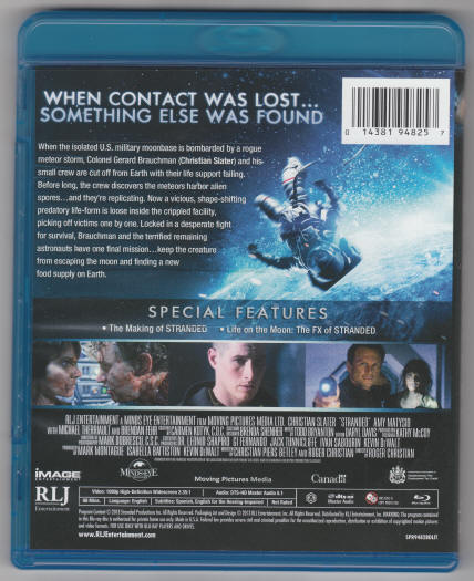 Stranded Bluray Disc