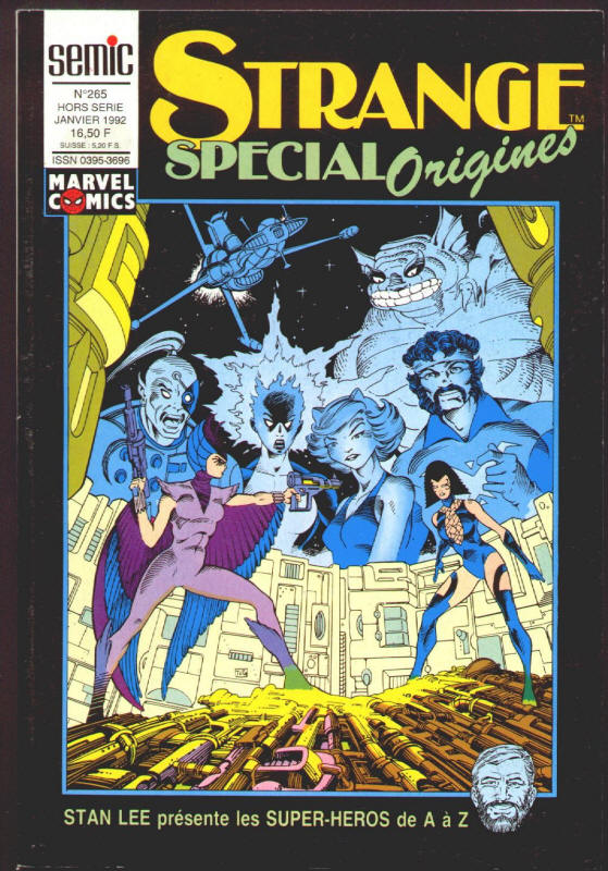 Strange Special Origines #265 front cover