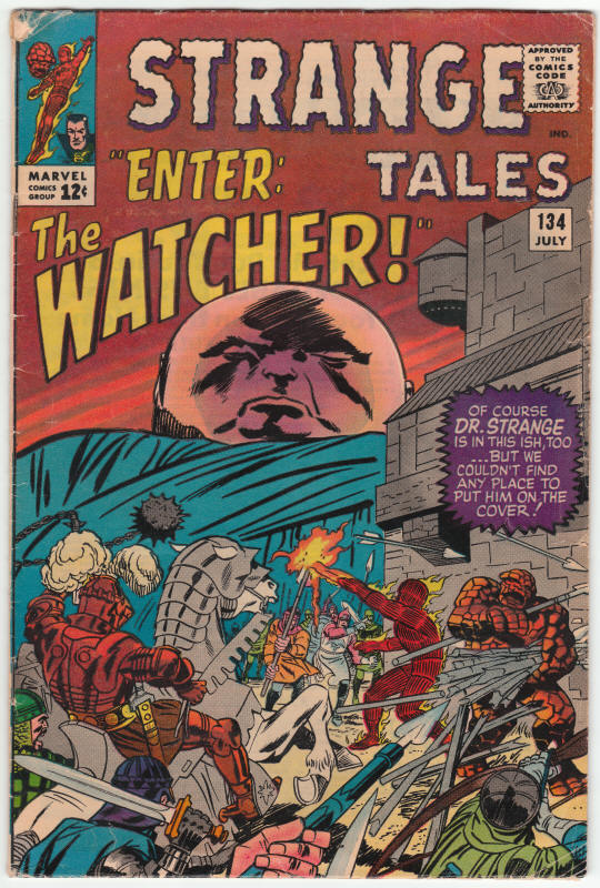 Strange Tales #134 front cover