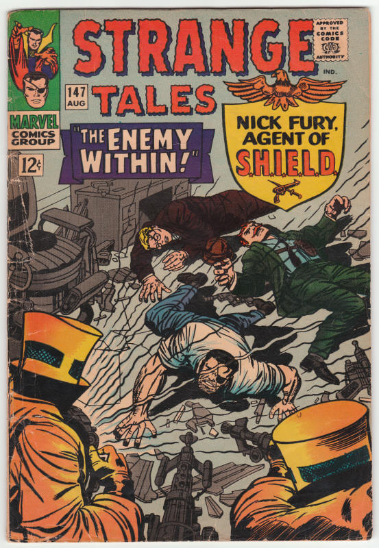 Strange Tales #147 front cover