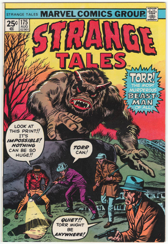 Strange Tales #175 front cover