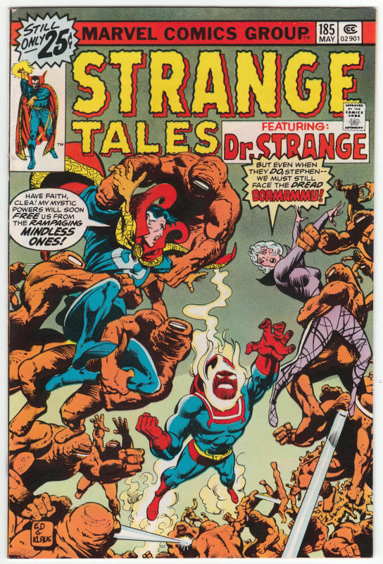 Strange Tales #185 front cover