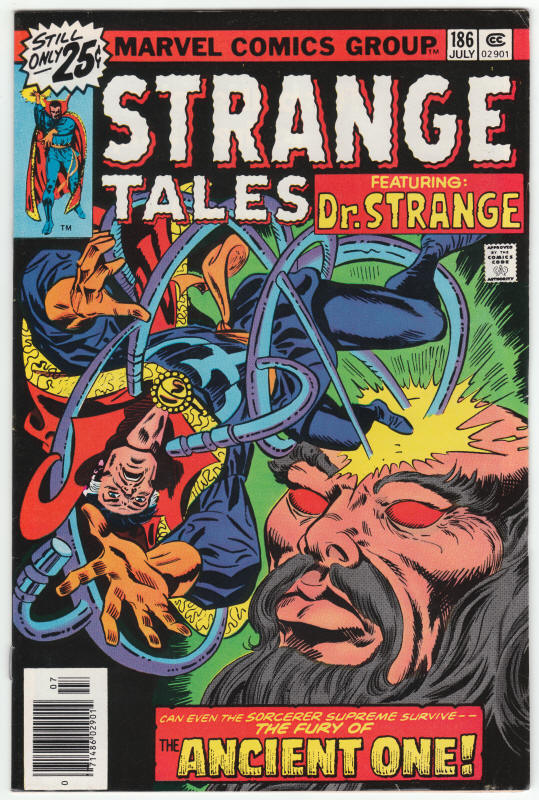 Strange Tales #186 front cover