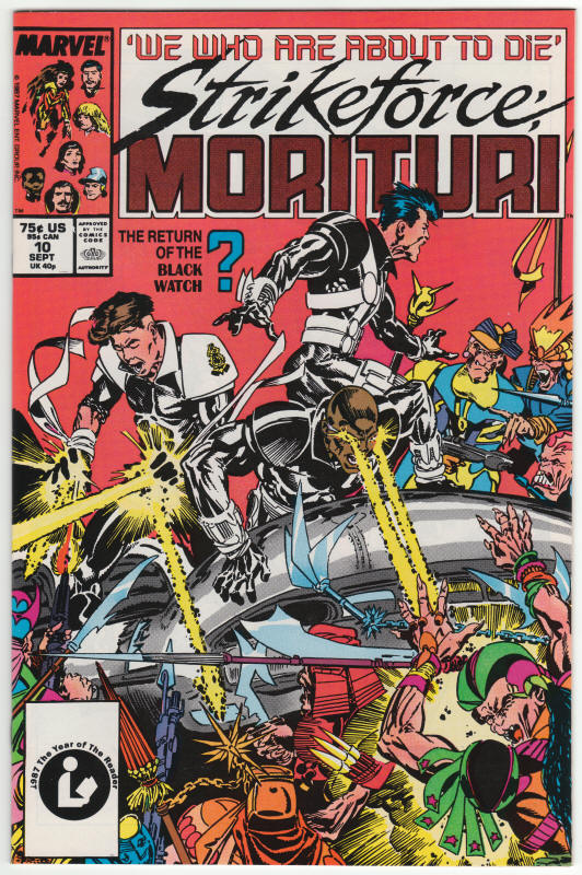 Strikeforce Morituri #10 front cover