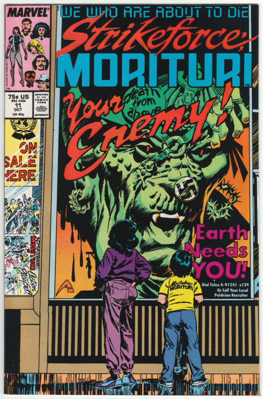 Strikeforce Morituri #11 front cover