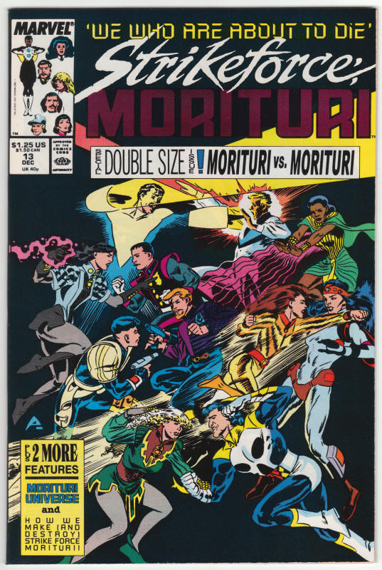 Strikeforce Morituri #13 front cover