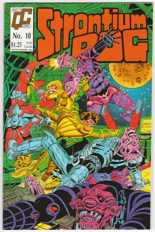 Strontium Dog #10 1986 Regular Series front cover
