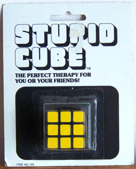 1981 Remco Stupid Cube front