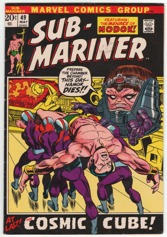 The Sub-Mariner #49 front cover