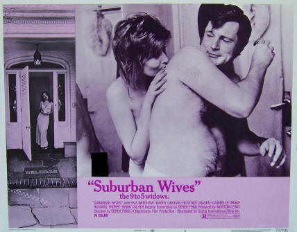 Suburban Wives Lobby Card #6 - card censored