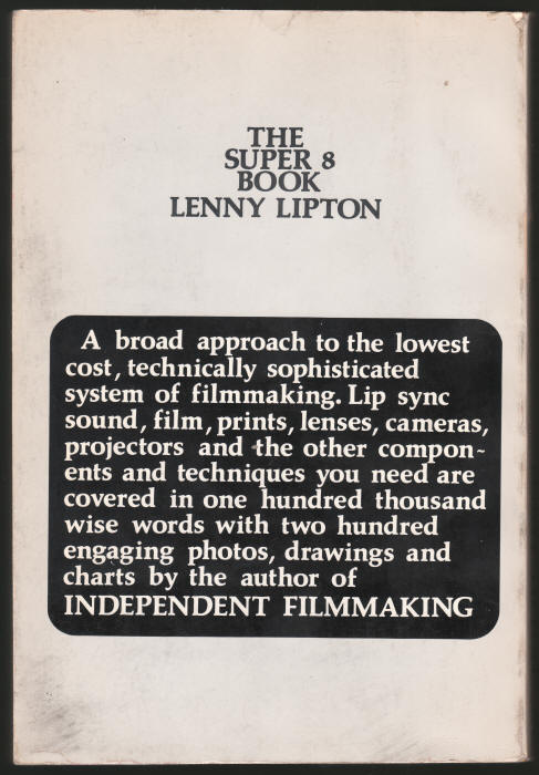 The Super 8 Book back cover